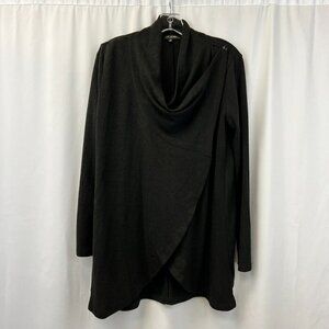 The Limited Womens Black Long Sleeve Cowl Neck Pullover Blouse Top Size Medium